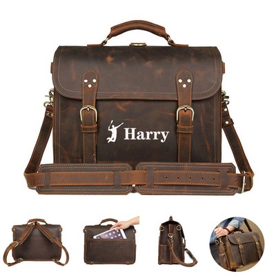 Classic Leather Backpack