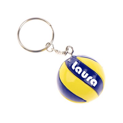 Volleyball Pendant Keychain