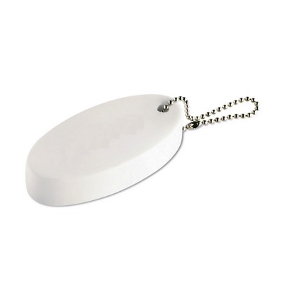 Floating Oval Keyring