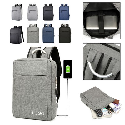 Smart Backpack w/USB Charging Port