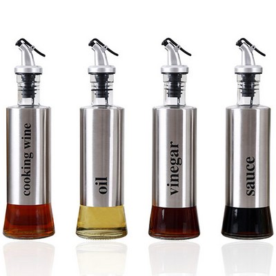 10 Oz. Stainless Steel Oil Dispenser