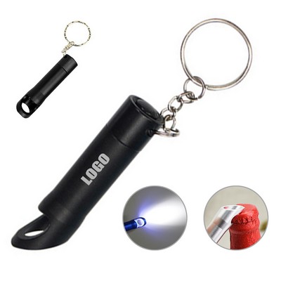 Aluminum Alloy Mini Light With Keychain
