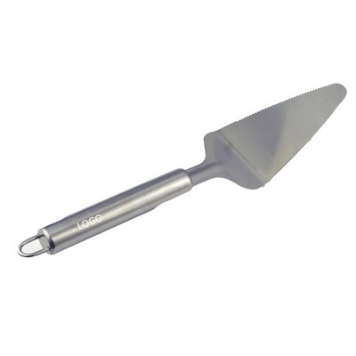 10" Food Grade 430 Stainless Steel Cake Spatula Baking Tool w/Teeth