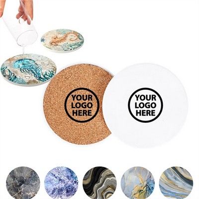 Custom Absorbent Ceramic Coasters
