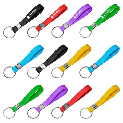 Silicone Strap Keychain
