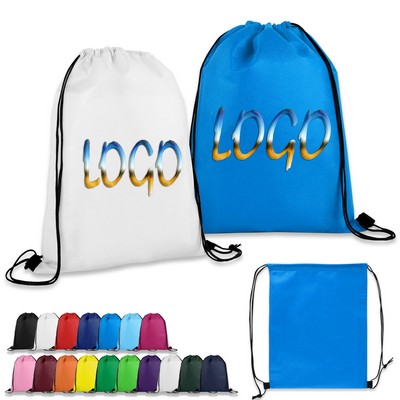 Non-Woven Drawstring Sports Bag With Logo