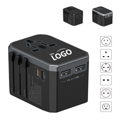 Fast Universal Travel Adapter MOQ 10pcs