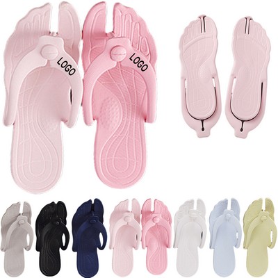 Comfortable Portable Foldable Travel Flip Flops Slippers