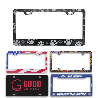 Custom License Plate Frame