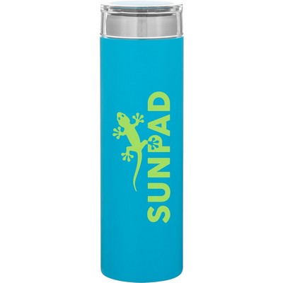 16.9 oz h2go Rocket (Matte Aqua)