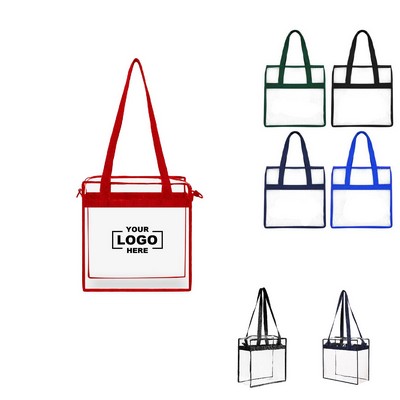 Clear Stadium Tote Bag