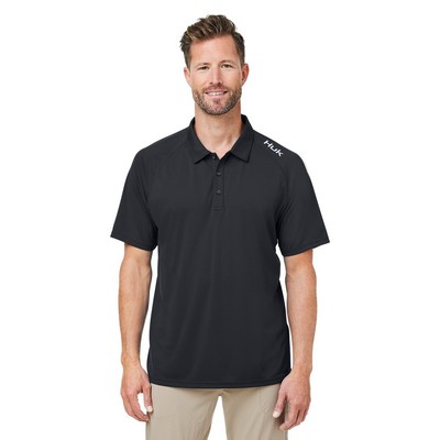HUK® Men's Lopro Solid Short Sleeve Performance Polo