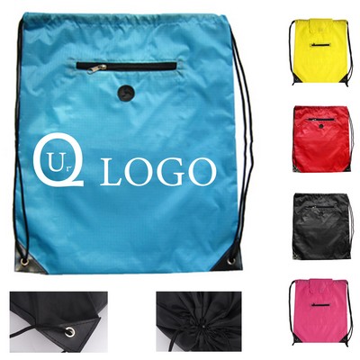 15X17.72 Inch Terylene Drawstring Backpack
