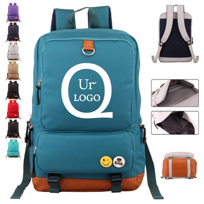 Large Capacity Oxford Cloth Backpack