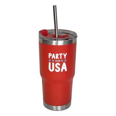 Arcticware™ 20 oz Red BPA-Free Vacuum Insulated Stainless Steel Tumbler