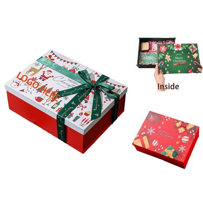11.42" x 8.66" x 4.13" Customizable Christmas Gift Box