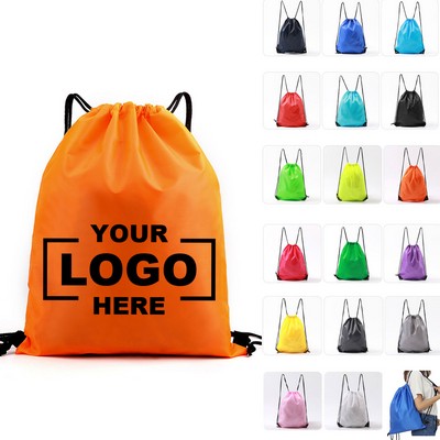 Adjustable Drawstring Gym Backpack