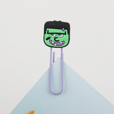 Halloween Zombie Paper Clip Custom Shaped Bookmark Clip Paper Clasp