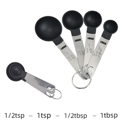 4" 1 Steel Handle Measuring Spoon