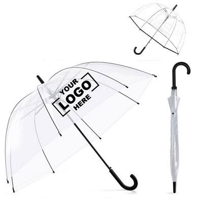 Clear Dome Rain Umbrella