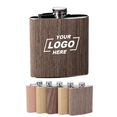 6 oz Stainless Steel Hip Flask