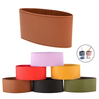 PU Leather Coffee Cup Sleeve