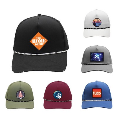 Performance Rope Hat, Patch - Full Color Digital