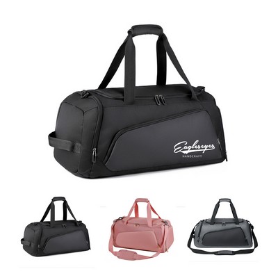 Waterproof Sport Duffel Bag with Shoe Compartment