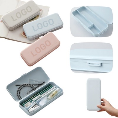 Single Layer Compartment Student Pencil Case
