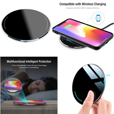 Promotek iBank® Wireless Charger, 10W Charging Pad works with smart phones