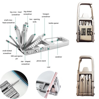 Multi-Function Stainless Steel Cross and Flathead Screwdriver Kits-Tool