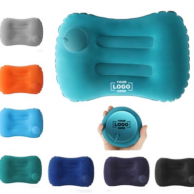 PVC Compression Inflatable Camping Pillow