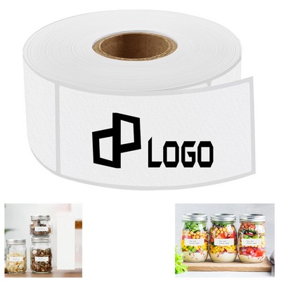 Water-Lined Paper Rolled Food Labels