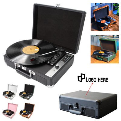Portable Vinyl Record Player
