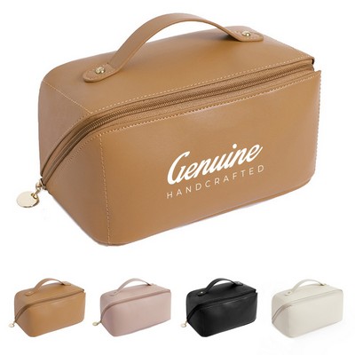 Leather Cosmetic Bag