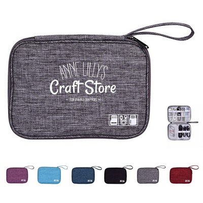Travel Electronics Organizer Bag