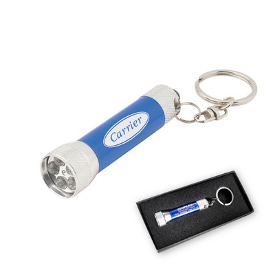 Blue 5 LED Key Chain Flashlight