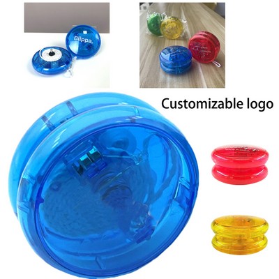 Custom Flashing Blue Yo Yo Light Up Toy