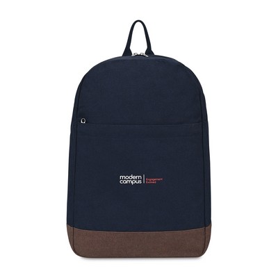 Ivy AWARE™ Recycled Cotton Laptop Backpack - Navy