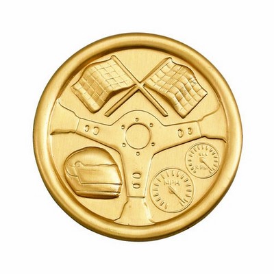 2" Auto Racing Steering Wheel Medallion Insert