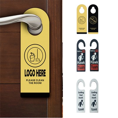 Custom Please Do Not Disturb Door Hanger Sign