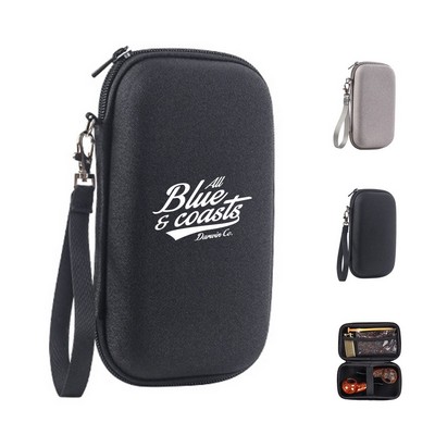 Portable Travel Electronics Organizer