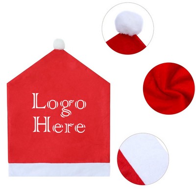 Non Woven Christmas Decorate Chair Cover
