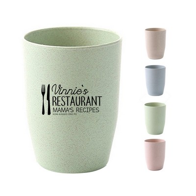 12oz. Reusable Wheat Straw Cup