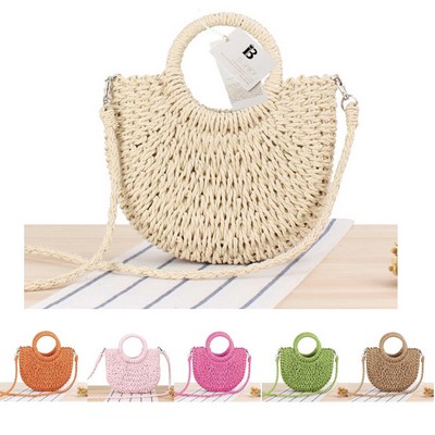 Seaside Woven Hobo – Boho Beach Sling Bag