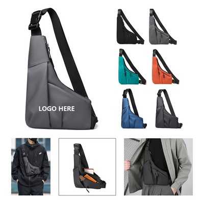 Convertible Polyester Chest & Shoulder Bag