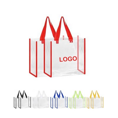Clear Stadium Tote Bag