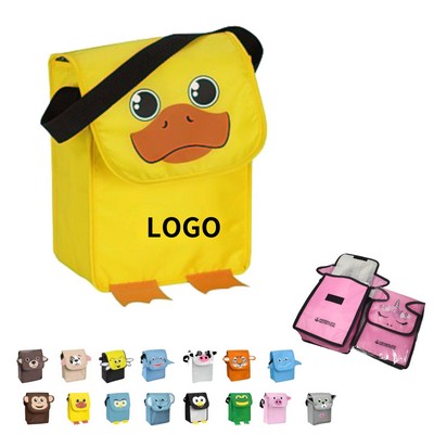 Paws and Claws Lunch Bag - Duck/Bear