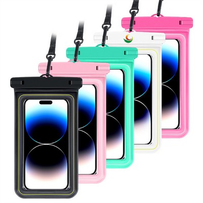 Floating Swimming Diving Phone Bag Clear
