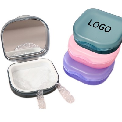 Portable Storage Case for Invisible Aligners and Retainers
